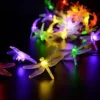 Solar Powered DragonFly LED Light String - Image 3