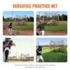 VEVOR 7x7 ft Baseball Softball Practice Net - Image 3