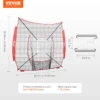 VEVOR 7x7 ft Baseball Softball Practice Net - Image 6